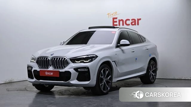 BMW X6 (G06) 2021 Белый из Кореи