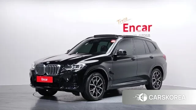 BMW X3 (G01) 2024 Черный из Кореи