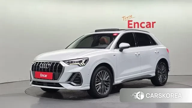Audi Q3 (F3) 2022 Белый из Кореи