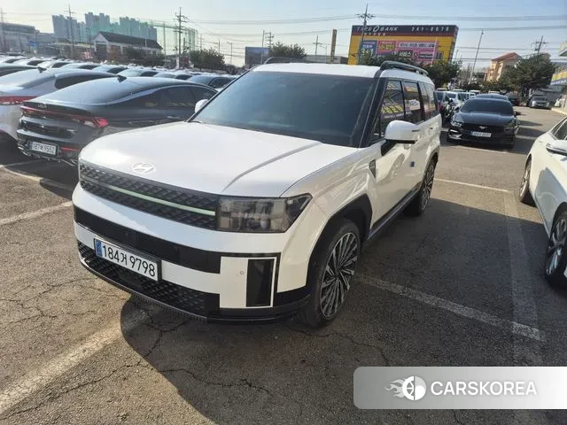 Hyundai Santa Fe (MX5) 2023 Белый из Кореи