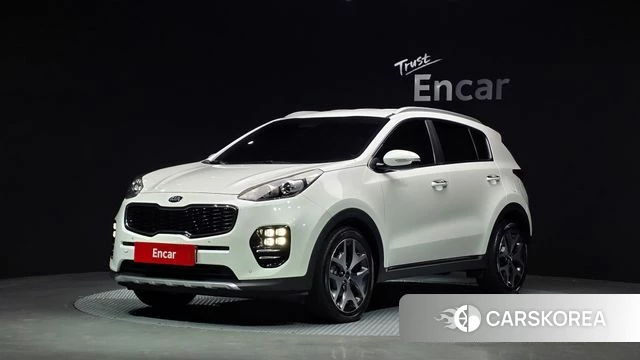 Kia Sportage 4th Generation 2018 Белый из Кореи