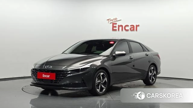 Hyundai Avante Hybrid (CN7) 2023 Серый из Кореи