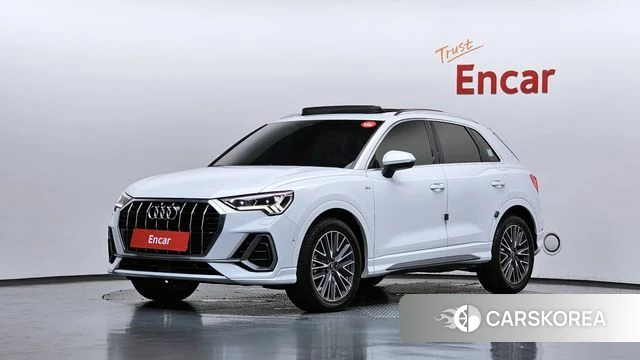 Audi Q3 (F3) 2022 Белый из Кореи
