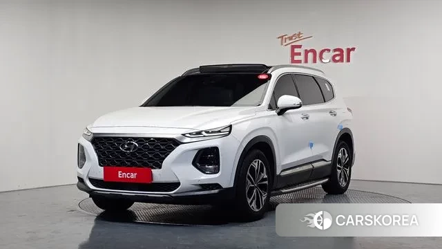 Hyundai Santa Fe TM 2018 Белый из Кореи