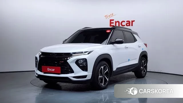 Chevrolet (GM Daewoo) Trailblazer 2021 Белый из Кореи