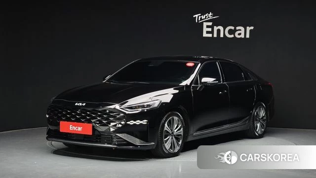 Kia K8 Hybrid 2023 Черный из Кореи