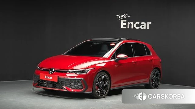 Volkswagen Golf 8th Generation 2026 Красный из Кореи