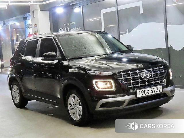 Hyundai Venue 2019 Черный из Кореи