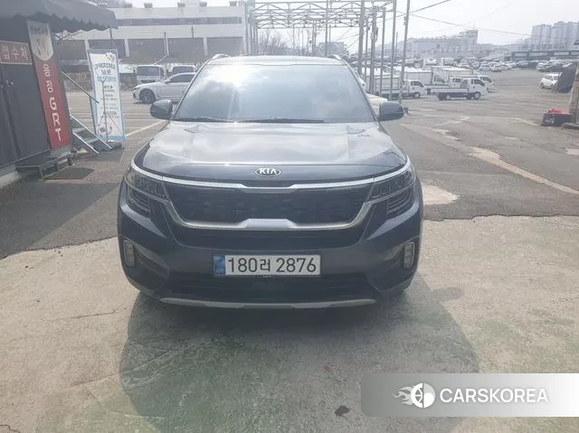 Kia Seltos 2020 Серый из Кореи