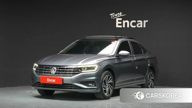 Volkswagen 7th Generation of Jetta 2021 Серый из Кореи