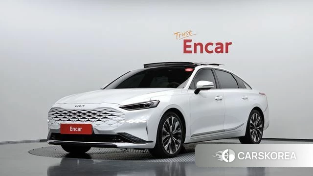 Kia K8 2021 Белый из Кореи