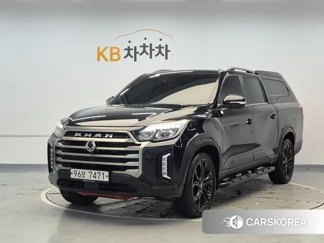 Ssangyong The New Rexton Sports Cannes 2021 Черный из Кореи