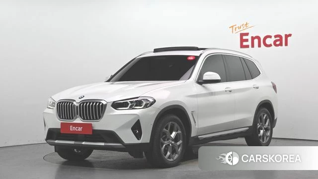 BMW X3 (G01) 2023 Белый из Кореи