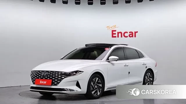 Hyundai The New Grandeur IG Hybrid 2022 Белый из Кореи