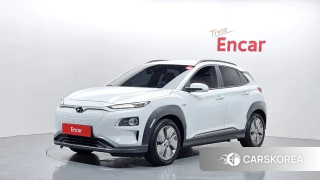 Hyundai Kona Electric 2020 Белый из Кореи