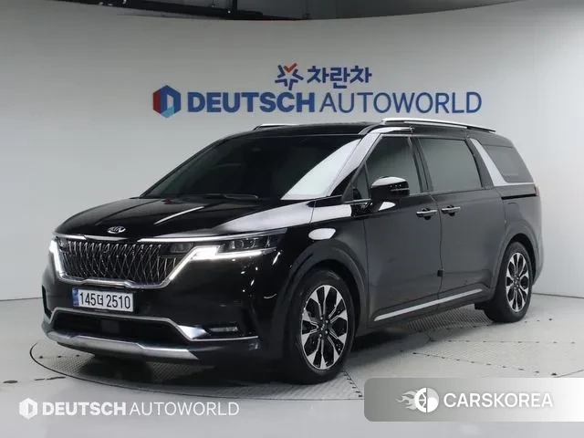 Kia Carnival 4th generation 2020 Черный из Кореи