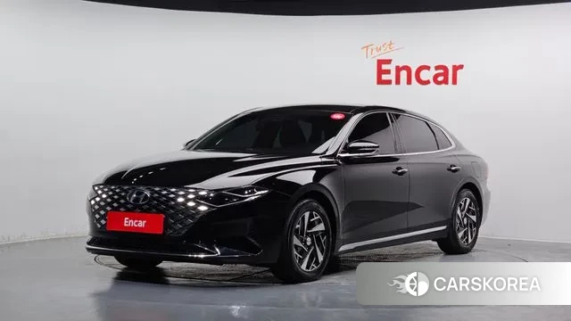 Hyundai The New Grandeur IG Hybrid 2020 Черный из Кореи