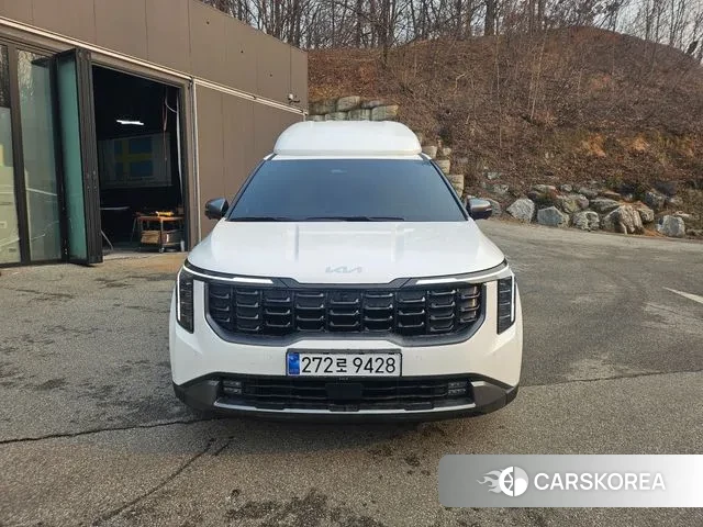 Kia The New Carnival 4th Generation 2025 Белый из Кореи