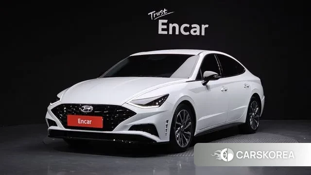 Hyundai Sonata (DN8) 2021 Белый из Кореи