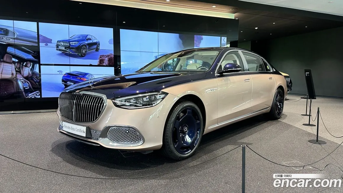 Mercedes-Benz S-Class W223 2023 Золотой двухцветный из Кореи