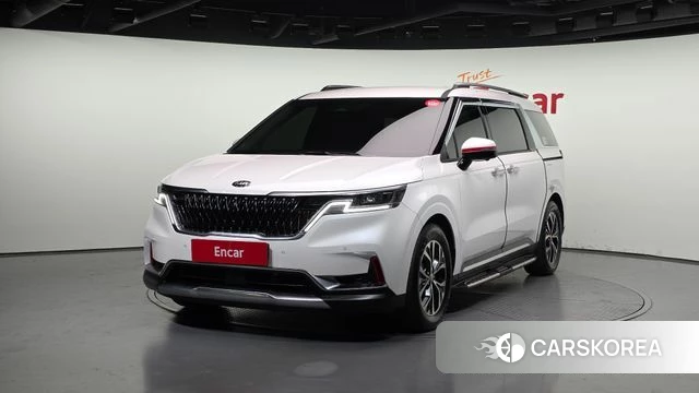 Kia Carnival 4th generation 2021 Белый из Кореи