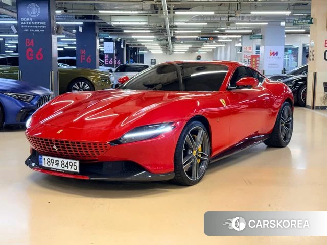 Ferrari Rome 2021 Красный из Кореи
