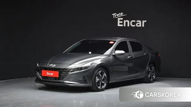 Hyundai Avante (CN7) 2022 Серый из Кореи