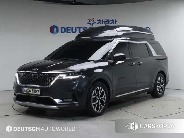 Kia Carnival 4th generation 2020 Серый из Кореи