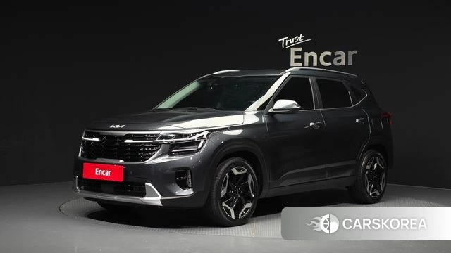 Kia The New Seltos 2023 Серый из Кореи