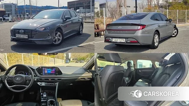 Hyundai Sonata (DN8) 2020 Серый из Кореи