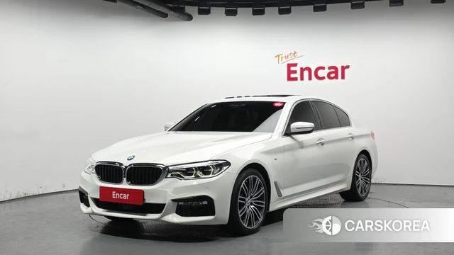 BMW 5 Series (G30) 2018 Белый из Кореи