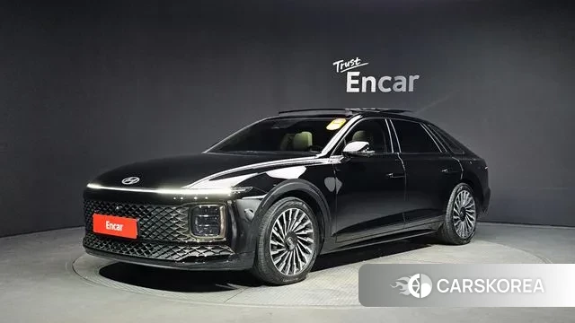 Hyundai Grandeur Hybrid (GN7) 2023 Черный из Кореи