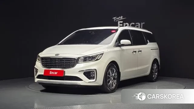 Kia The New Carnival 2019 Белый из Кореи