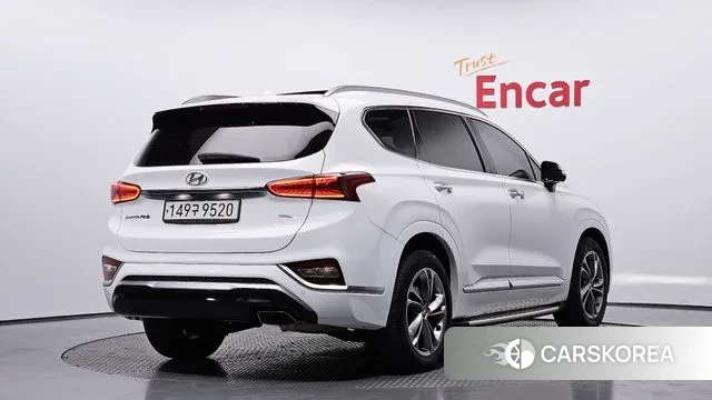 Hyundai Santa Fe TM 2019 Белый из Кореи