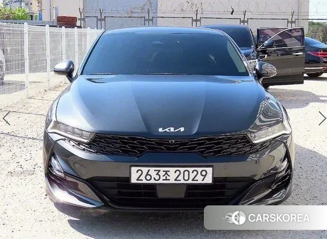 Kia K5 3rd generation 2022 Серый из Кореи
