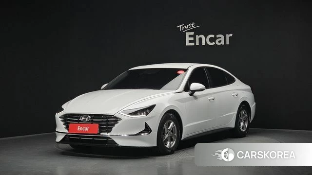 Hyundai Sonata (DN8) 2019 Белый из Кореи