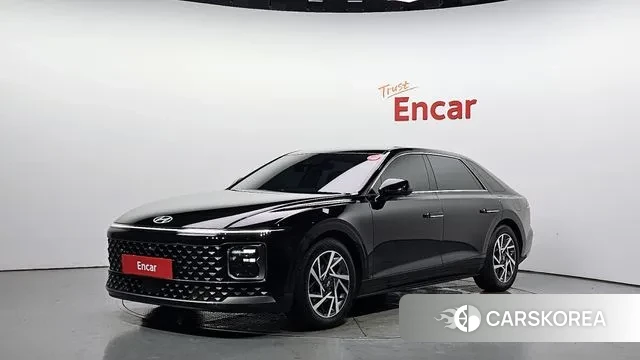 Hyundai Grandeur (GN7) 2022 Черный из Кореи