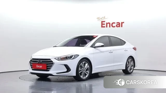 Hyundai Avante AD 2018 Белый из Кореи