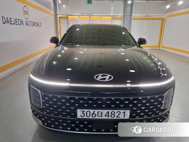 Hyundai Grandeur Hybrid (GN7) 2023 Черный из Кореи