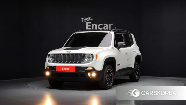 Jeep Renegade 2018 Белый из Кореи