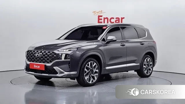 Hyundai The New Santa Fe 2020 Серый из Кореи