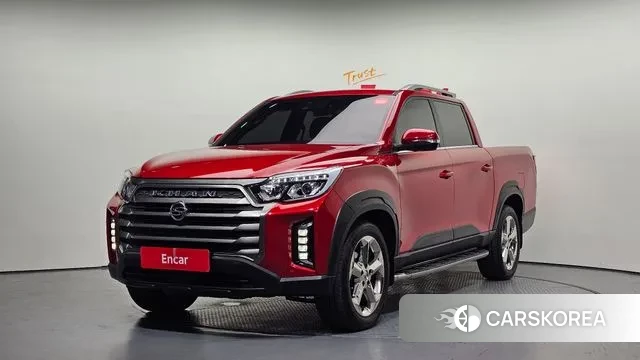 Ssangyong The New Rexton Sports Cannes 2021 Красный из Кореи