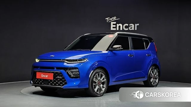 Kia Soul Booster 2019 Синий из Кореи