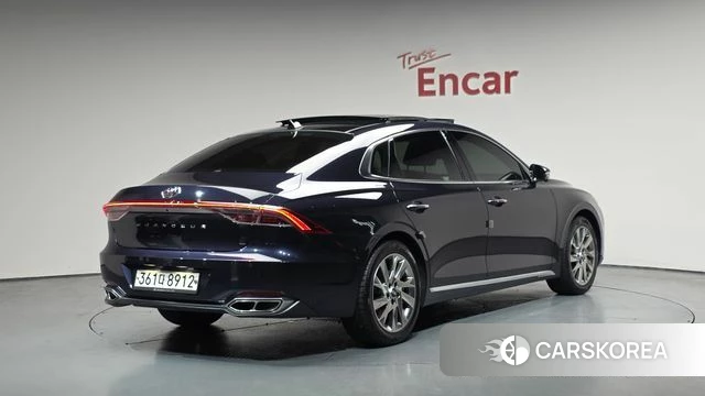 Hyundai The New Grandeur IG Hybrid 2020 Синий из Кореи