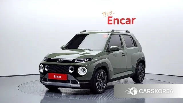 Hyundai Casper 2022 Светло-зеленый из Кореи