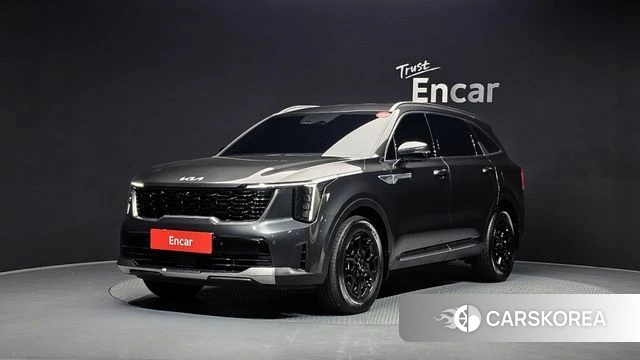Kia The New Sorento 4th Generation 2025 Серый из Кореи