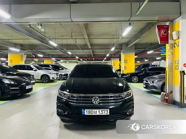 Volkswagen 7th Generation of Jetta 2020 Черный из Кореи