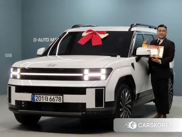 Hyundai Santa Fe (MX5) 2024 Белый из Кореи