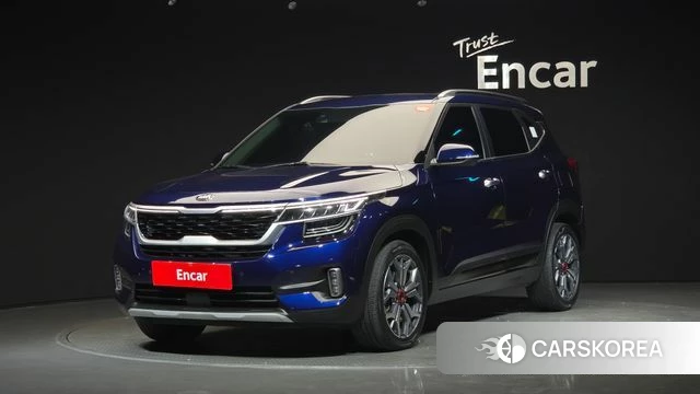 Kia Seltos 2020 Синий из Кореи