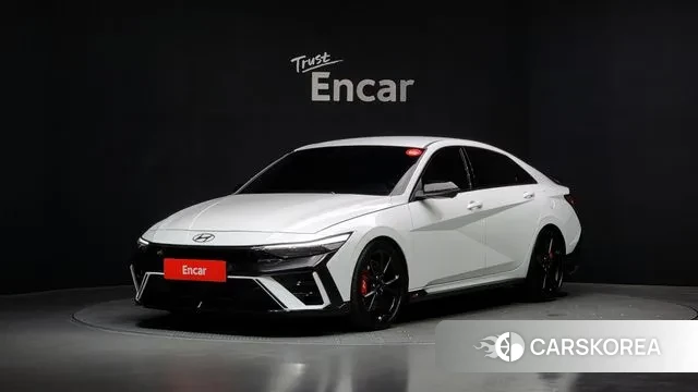Hyundai The New Avante (CN7) 2024 Белый из Кореи